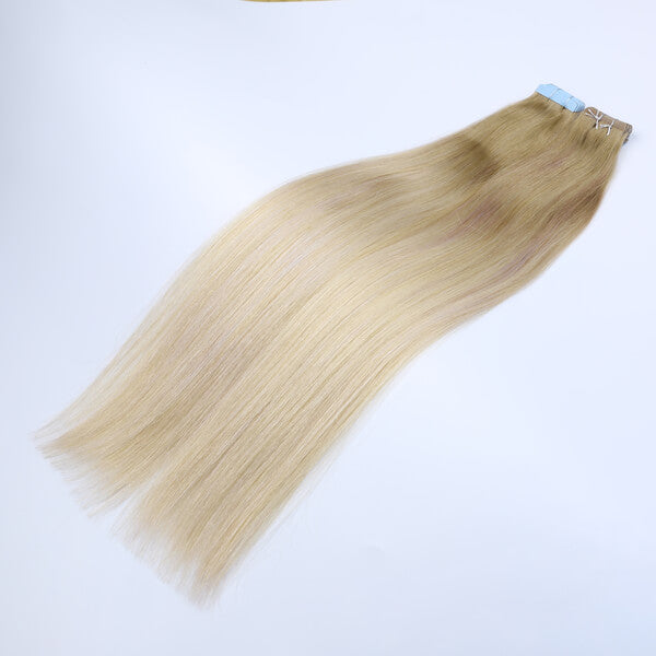 #BISCOTTI MELT 2 Tone Light Blonde Tape-In Hair Extensions