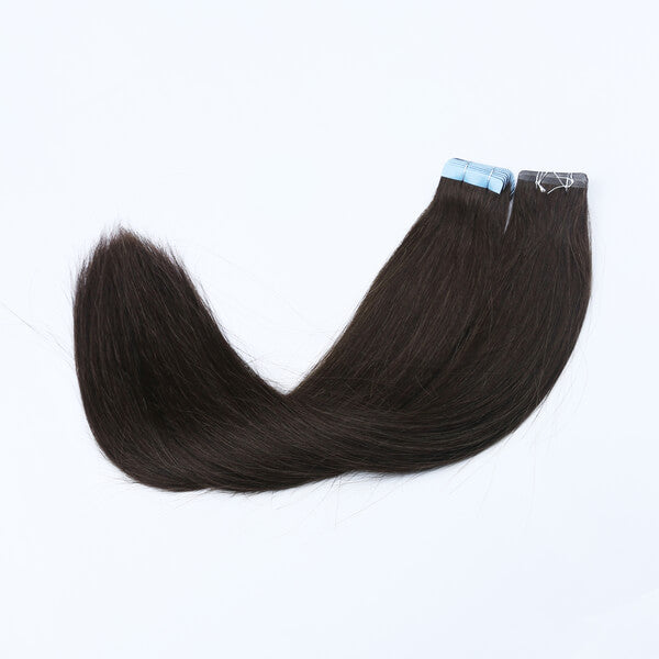 #1B Midnight Brown Tape-In Hair Extensions