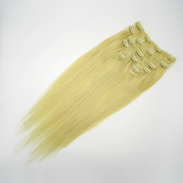 #22 Light Blonde Clip-In Hair Extensions
